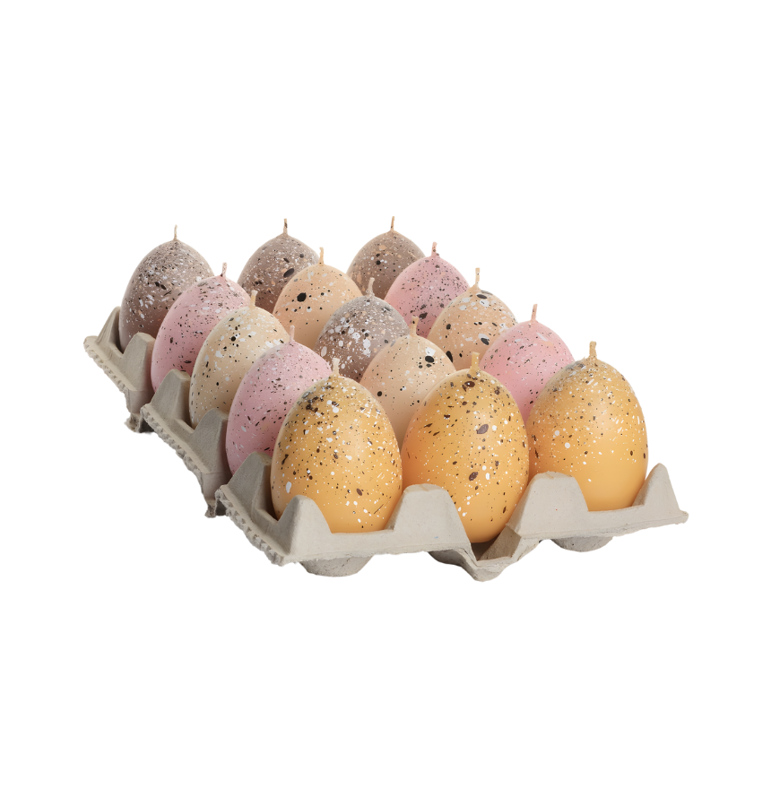 Bunte Osterkerzen in Eiform – Best Bougie hochwertige handgegossene Kerzen für Ostern