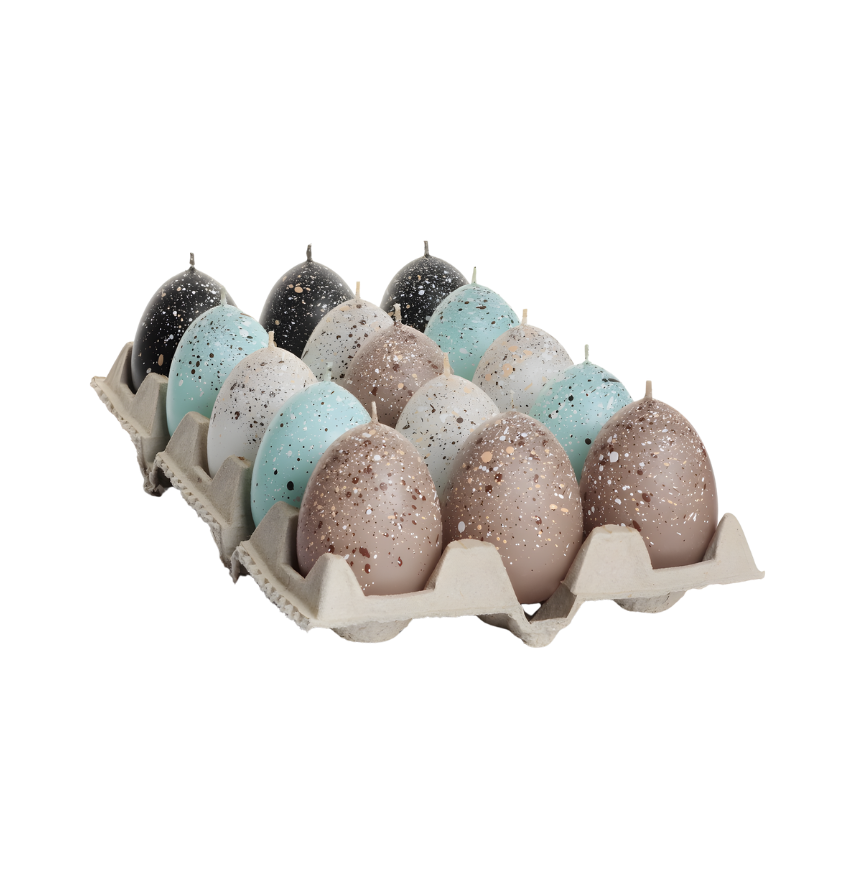 Bunte Osterkerzen in Eiform – Best Bougie hochwertige handgegossene Kerzen für Ostern