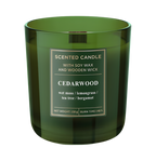 Rustikale langanhaltende Duftkerze Wood Collection mit Holznote – Best Bougie Natur-Design