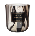 Moderne Design-Duftkerze Marble Black & White im Marmor-Look – Best Bougie Premium
