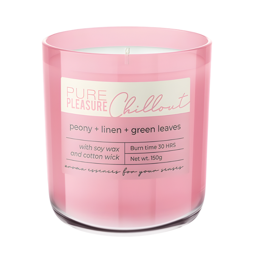 Edle hochwertige Duftkerze Pure Pleasure für Genussmomente – Best Bougie langanhaltend
