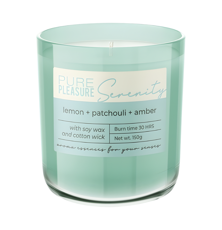 Edle hochwertige Duftkerze Pure Pleasure für Genussmomente – Best Bougie langanhaltend