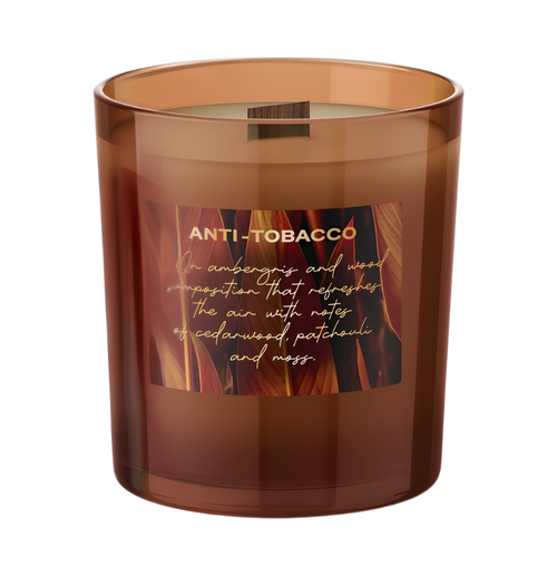 Funktionale hochwertige Duftkerze Anti Tobacco gegen Gerüche – Best Bougie Frische-Serie