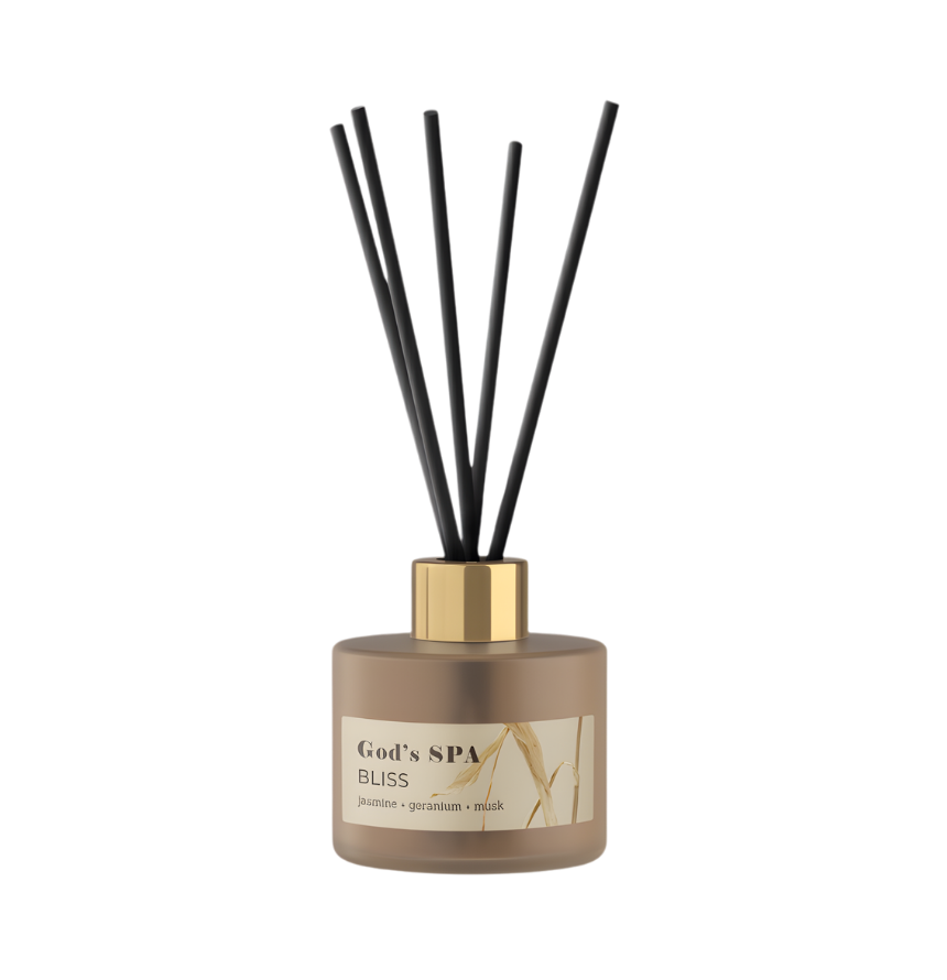 Hochwertiger Raumduft Diffuser God's Spa für Wellness zu Hause – Best Bougie Duft-Stäbchen