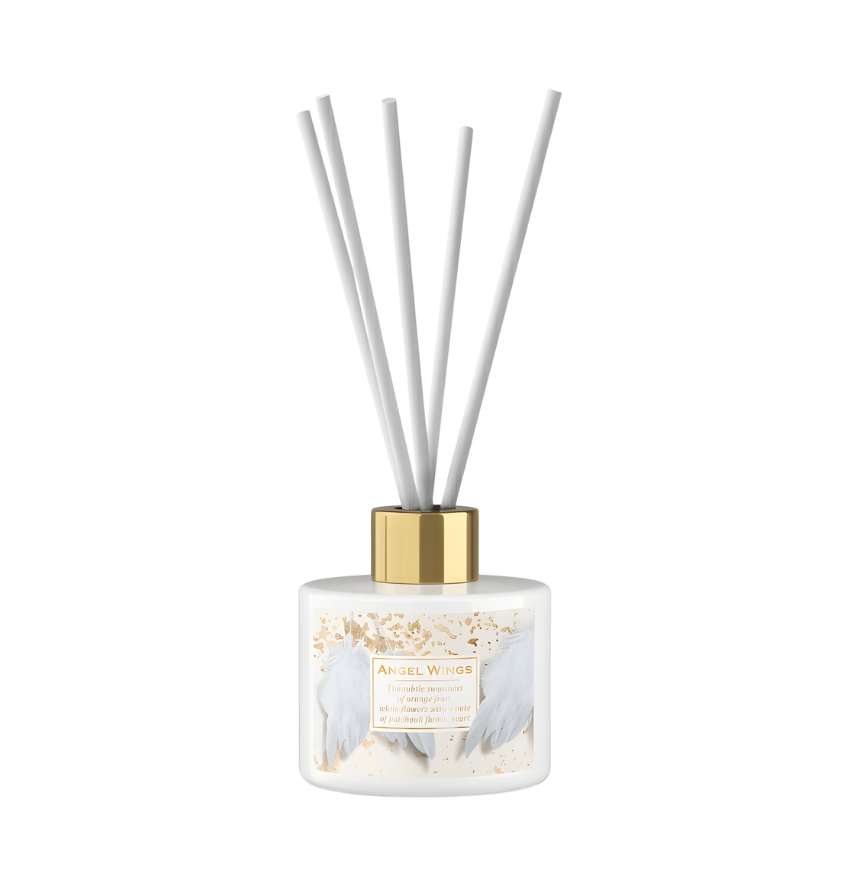 Zarter Raumduft Diffuser Angel Wings für sanfte Aromen – Best Bougie Diffuser mit Stäbchen