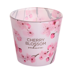Florale hochwertige Duftkerze Cherry Blossom mit Frühlingsduft – Best Bougie Design-Kerze