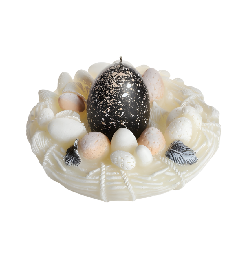 Dekorative Oster-Duftkerze Nestliebe – Best Bougie hochwertige Duftkerzen zum Osterfest