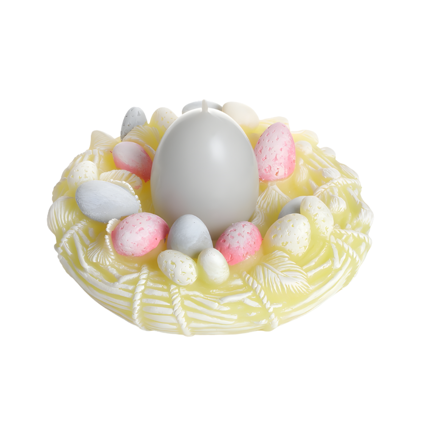 Dekorative Oster-Duftkerze Nestliebe – Best Bougie hochwertige Duftkerzen zum Osterfest