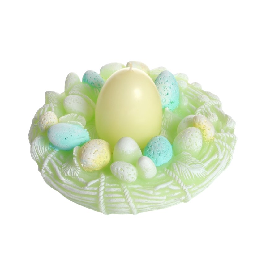 Dekorative Oster-Duftkerze Nestliebe – Best Bougie hochwertige Duftkerzen zum Osterfest