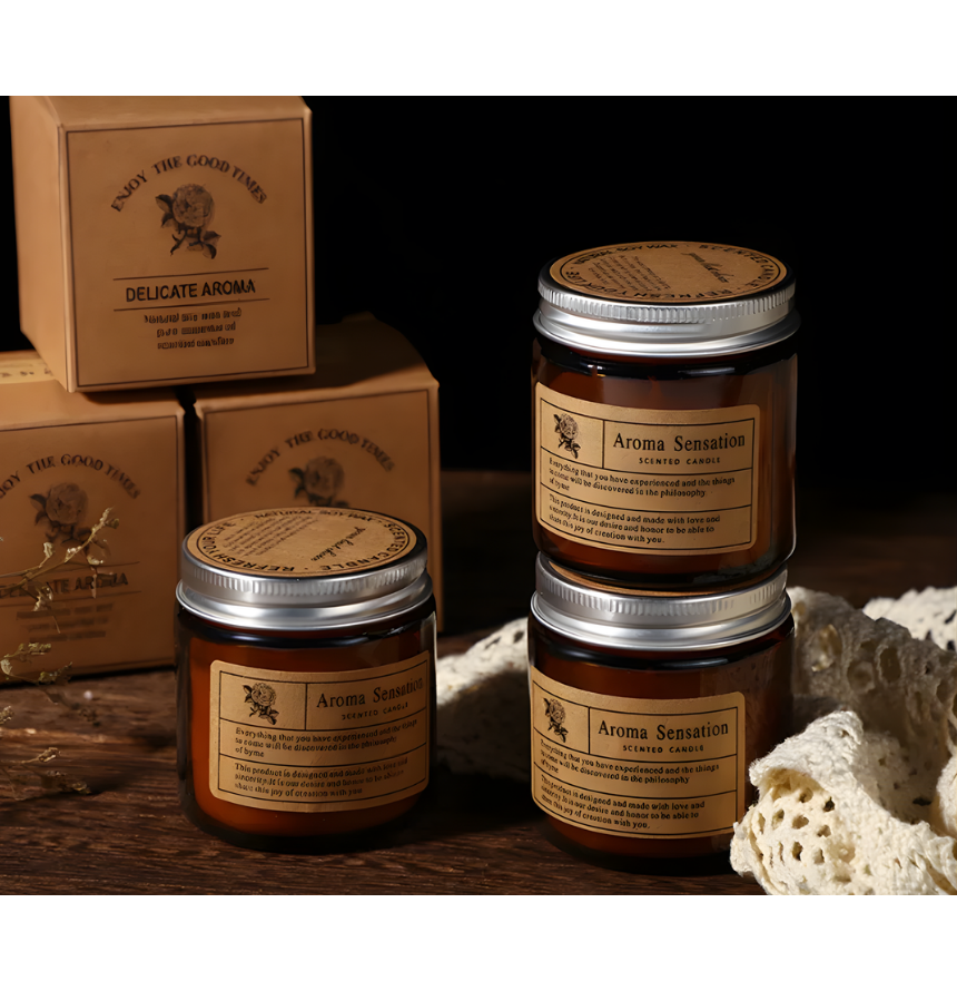 Kleine hochwertige Duftkerzen Petit Aroma zum Testen – Best Bougie Duft-Entdeckung